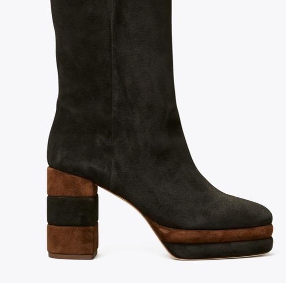 Tory Burch Platform Tall Knee High Boot - Picture 8 of 16